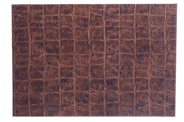 Tischsets 300x400mm Lederimitation braun